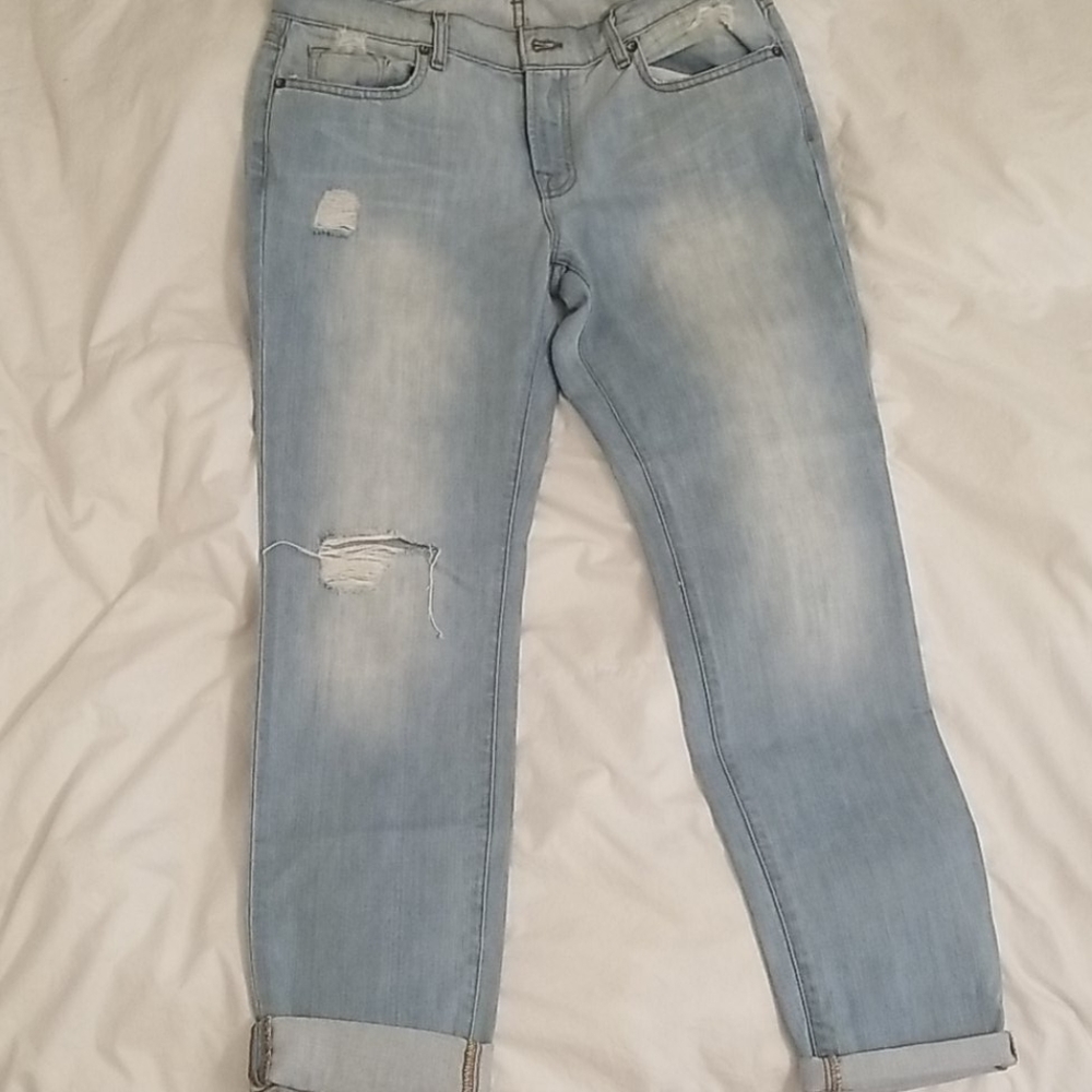 JBrand Boyfriend Jeans